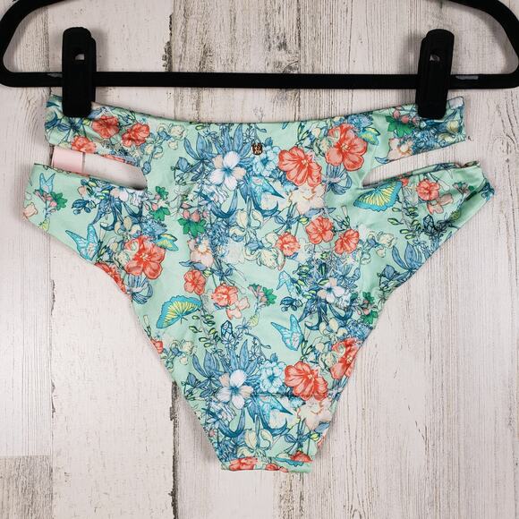 NWT Victoria's Secret Wrap High-Waist Cheeky Bikini Bottom Women's Size Large - Picture 5 of 14